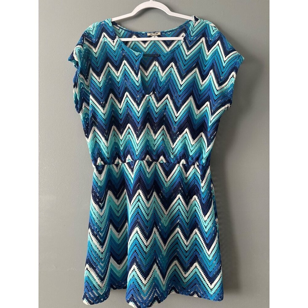 Serene Boho Beach Cover-Up Flowy Lightweight Resort Tunic Summer Layer artsy